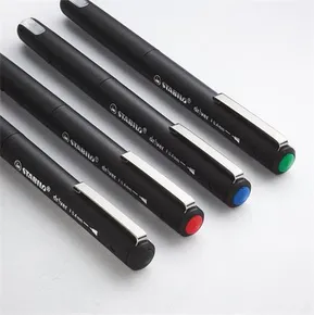 Premium Fineliner STABILO dr!ver - fine - schwarz